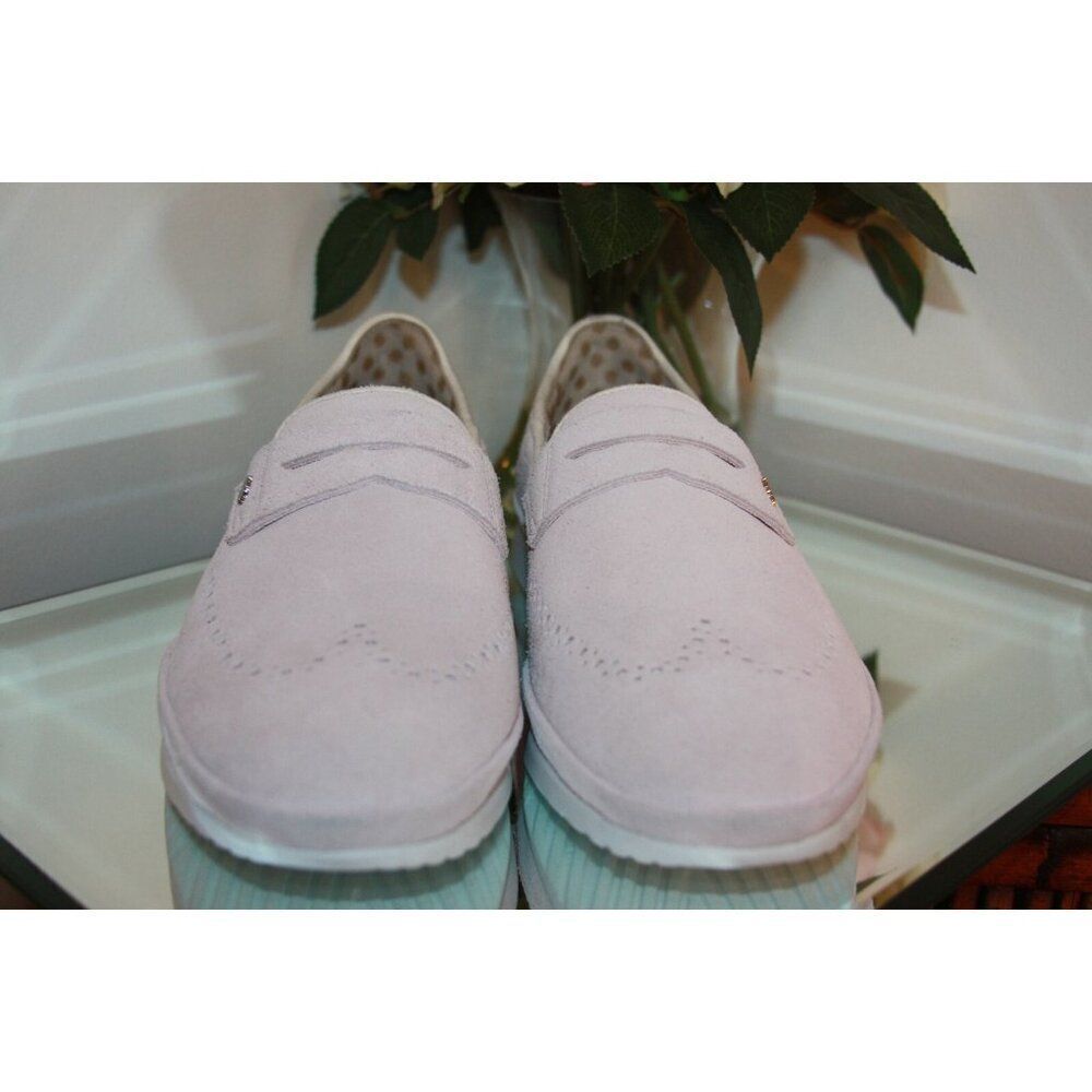 Ugg Cali Penny Men's 10d Slip On Rosetta Pink Suede Shoe — image 4 of 8